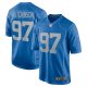 Men's Detroit Lions Aidan Hutchinson Nike Blue Player Game Jersey