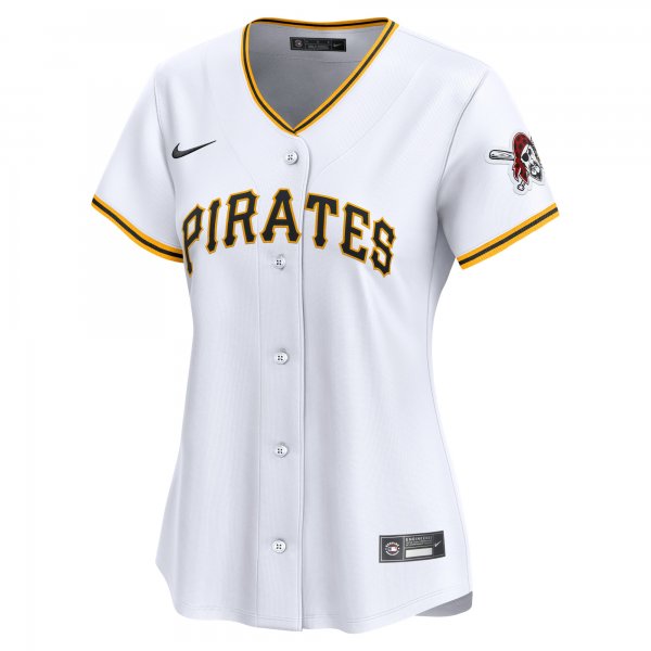 Women's Pittsburgh Pirates Nike White Home Limited Jersey