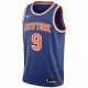 Men's New York Knicks RJ Barrett Nike Blue Swingman Jersey - Icon Edition