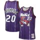 Men's Toronto Raptors Damon Stoudamire Mitchell & Ness Purple 1995/96 Hardwood Classics Swingman Jersey