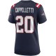 Women's New England Patriots Gino Cappelletti Nike Navy Game Retired Player Jersey