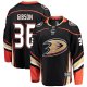 Men's Anaheim Ducks John Gibson Fanatics Black Breakaway Player Jersey