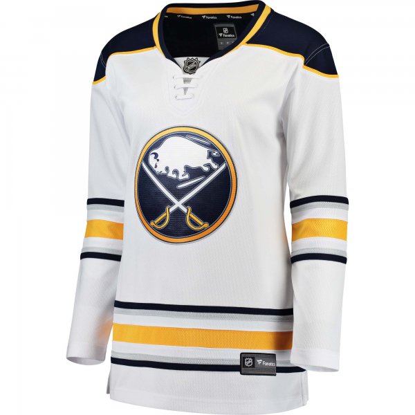 Women's Buffalo Sabres Fanatics White Away Breakaway Jersey