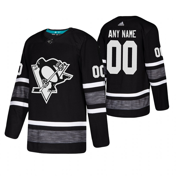 Men's Adidas Men's Pittsburgh Penguins Custom Black 2019 NHL All-Star Jersey