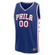 Youth Philadelphia 76ers  Fanatics Royal Custom Fast Break Jersey - Icon Edition