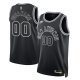 Unisex San Antonio Spurs Nike Black 2022/23 Custom Swingman Jersey - Classic Edition