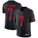 Nike San Francisco 49ers #7 Colin Kaepernick Black Alternate Men's Stitched NFL Vapor Untouchable Limited Jersey