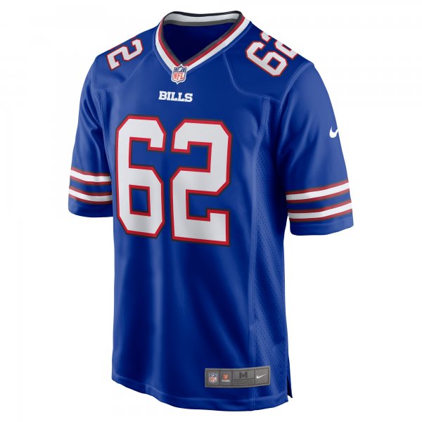 Men's Buffalo Bills Sedrick Van Pran-Granger Nike  Royal Game Jersey