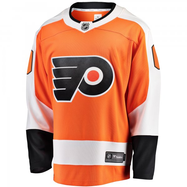 Men's Philadelphia Flyers Fanatics Orange Home Breakaway Custom Jersey