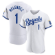 Men's MJ Melendez Kansas City Royals #1 White 2022 Home MLB Jersey