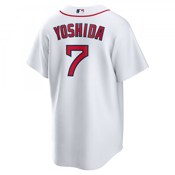 Men's Boston Red Sox Masataka Yoshida Nike White Replica Player Jersey