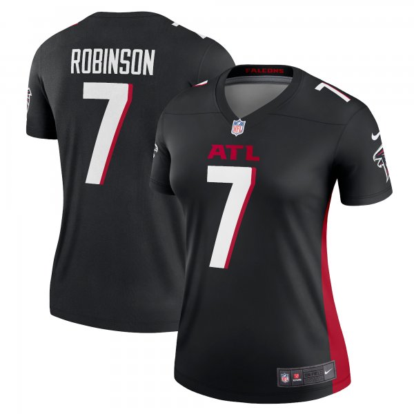 Women's Atlanta Falcons Bijan Robinson Nike Black  Legend Jersey