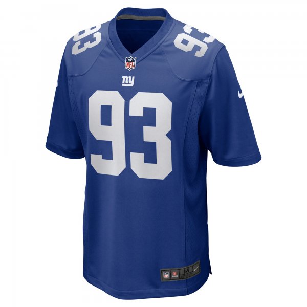 Men's New York Giants Rakeem Nunez-Roches Nike Royal Game Player Jersey