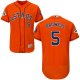 Houston Astros #5 Jeff Bagwell Orange Flexbase Collection 2017 World Series Bound Stitched MLB Jersey