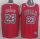 Men's Chicago Bulls #23 Michael Jordan Revolution 30 Red Stitched NBA Jersey