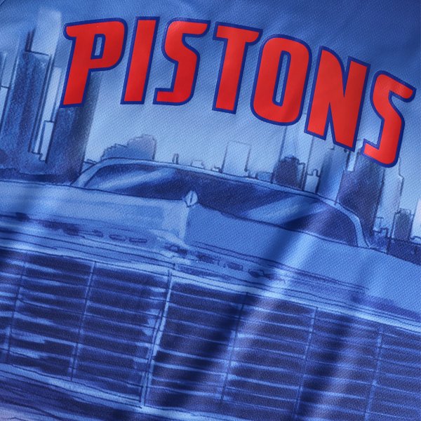 Unisex Detroit Pistons NBA & KidSuper Studios by Fanatics Red Hometown Jersey