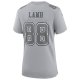 Women's Dallas Cowboys CeeDee Lamb Nike Gray Atmosphere Fashion Game Jersey