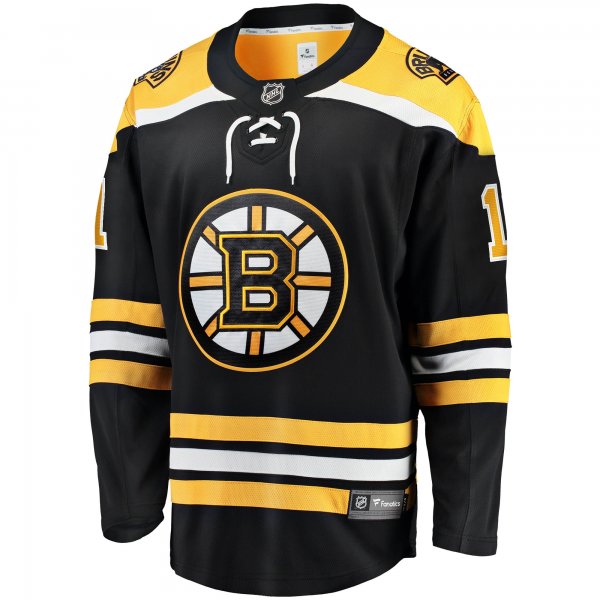 Men's Boston Bruins Jeremy Swayman Fanatics Black Home Breakaway Replica Jersey