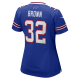 Women's Buffalo Bills Kyron Brown Nike Royal  Game Jersey