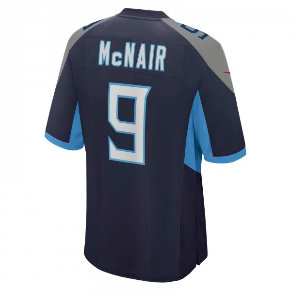 Men's Tennessee Titans Steve McNair Nike Navy Game Retired Player Jersey