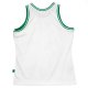 Men's Boston Celtics  Mitchell & Ness White Hardwood Classics Blown Out Fashion Jersey