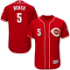 Men's Cincinnati Reds #5 Johnny Bench Red Flexbase Collection Stitched MLB Jersey