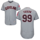 Cleveland Indians #99 Ricky Vaughn Grey Flexbase Collection Stitched MLB Jersey