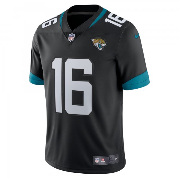 Men's Jacksonville Jaguars Trevor Lawrence Nike Black Alternate Vapor Limited Jersey