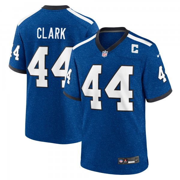 Men's Indianapolis Colts Dallas Clark Nike Royal Indiana Nights Alternate Game Jersey