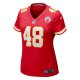 Women's Kansas City Chiefs Cole Christiansen Nike Red Game Player Jersey