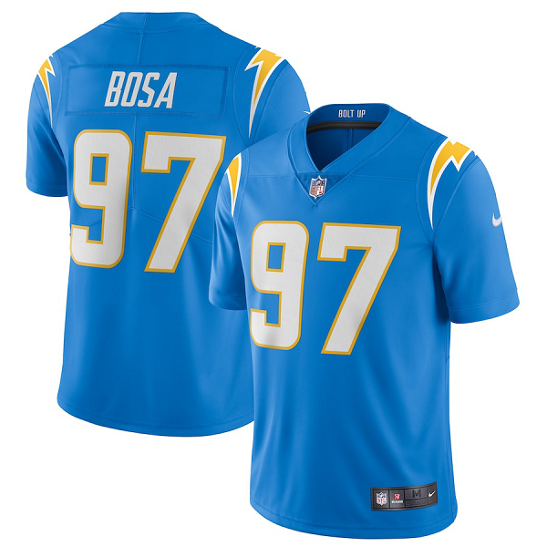 Men's Los Angeles Chargers #97 Joey Bosa Nike Powder Blue Vapor Limited Jersey