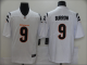 Men's Nike Cincinnati Bengals #9 Joe Burrow White NFL Game Jersey