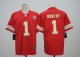 Men's Xavier Worthy Kansas City Chiefs Mens Red #1 Stitched Limited Jersey