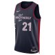 Unisex Philadelphia 76ers Joel Embiid Nike Navy 2023/24 Swingman Jersey - City Edition