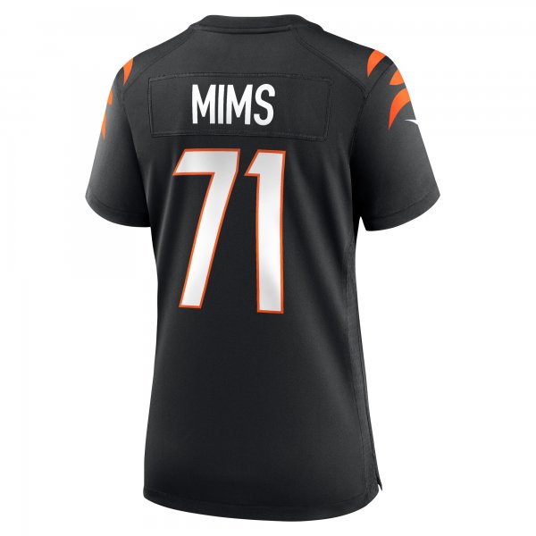 Women's Cincinnati Bengals Amarius Mims Nike  Black Game Jersey