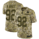 Men's Nike Green Bay Packers #92 Reggie White Camo Stitched NFL Limited 2018 Salute To Service Jersey