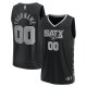 Men's San Antonio Spurs  Fanatics Black  Fast Break Custom Replica Jersey - Statement Edition