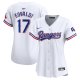 Women's Texas Rangers #17 Nathan Eovaldi Nike White Home Limited Player Jersey