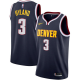 Men's Denver Nuggets #3 Bones Hyland Black NBA Swingman Icon Edition Jersey