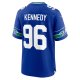 Men's Seattle Seahawks Cortez Kennedy Nike Royal Throwback Retired Player Game Jersey