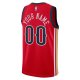 Unisex New Orleans Pelicans  Jordan Brand Red Swingman Custom Jersey - Statement Edition