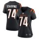 Women's Cincinnati Bengals Max Scharping Nike Black Game Player Jersey