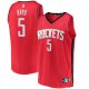 Men's Houston Rockets Darius Days Fanatics Red Fast Break Player Jersey - Icon Edition