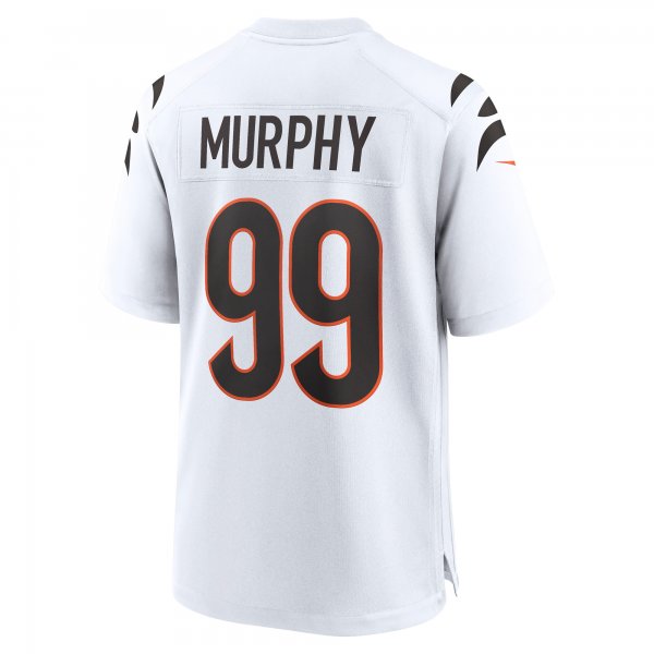 Men's Cincinnati Bengals Myles Murphy Nike White Team Game Jersey