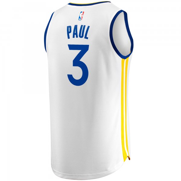 Youth Golden State Warriors Chris Paul Fanatics White Fast Break Player Jersey - Association Edition