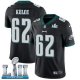 Youth Nike NFL Philadelphia Eagles #62 Jason Kelce Limited Alternate Black Vapor Untouchable Super Bowl LII Jersey