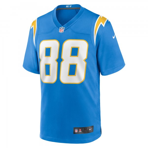 Men's Los Angeles Chargers Hayden Hurst Nike  Powder Blue  Game Jersey