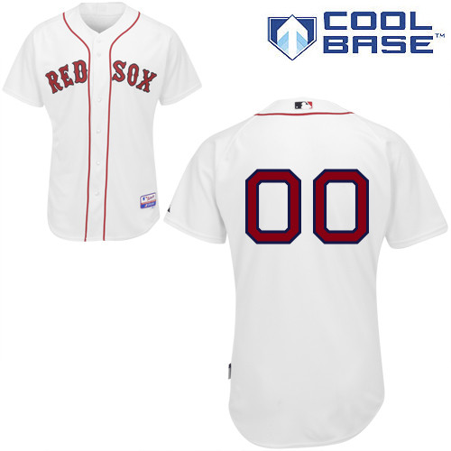 Boston Red Sox Personalized White MLB Jersey (S-3XL)