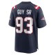 Men's New England Patriots Lawrence Guy Nike  Navy Team Game Jersey