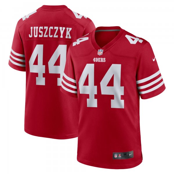 Men's San Francisco 49ers Kyle Juszczyk Nike Scarlet Player Game Jersey